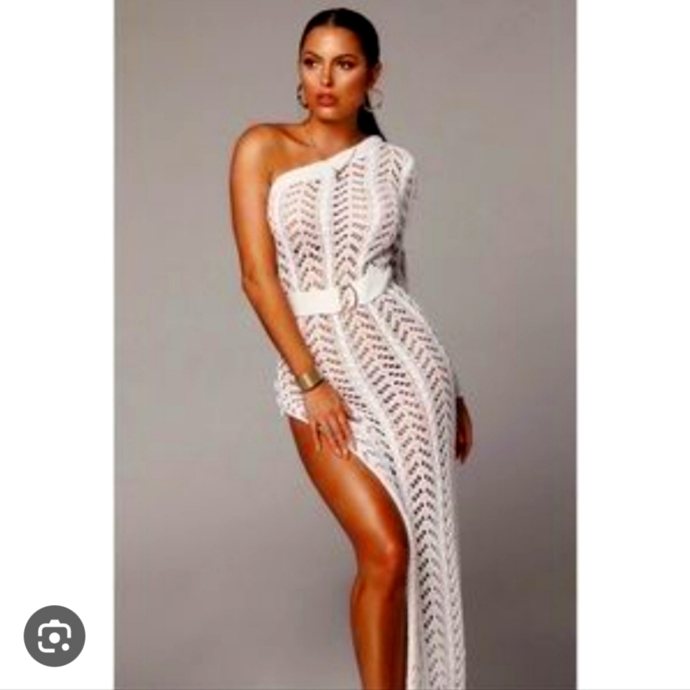 JLUXLABEL crochet maxi dress